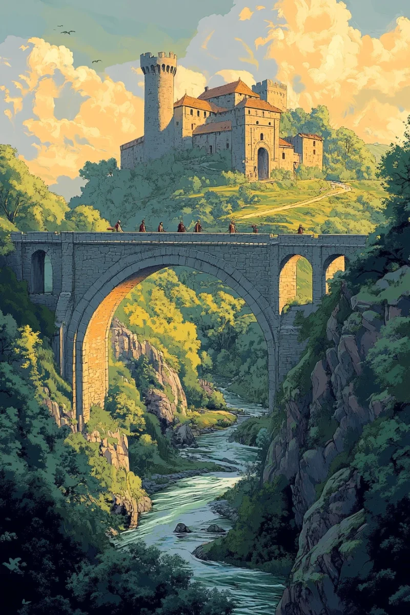 Carcassonne: Burgen und Brücken