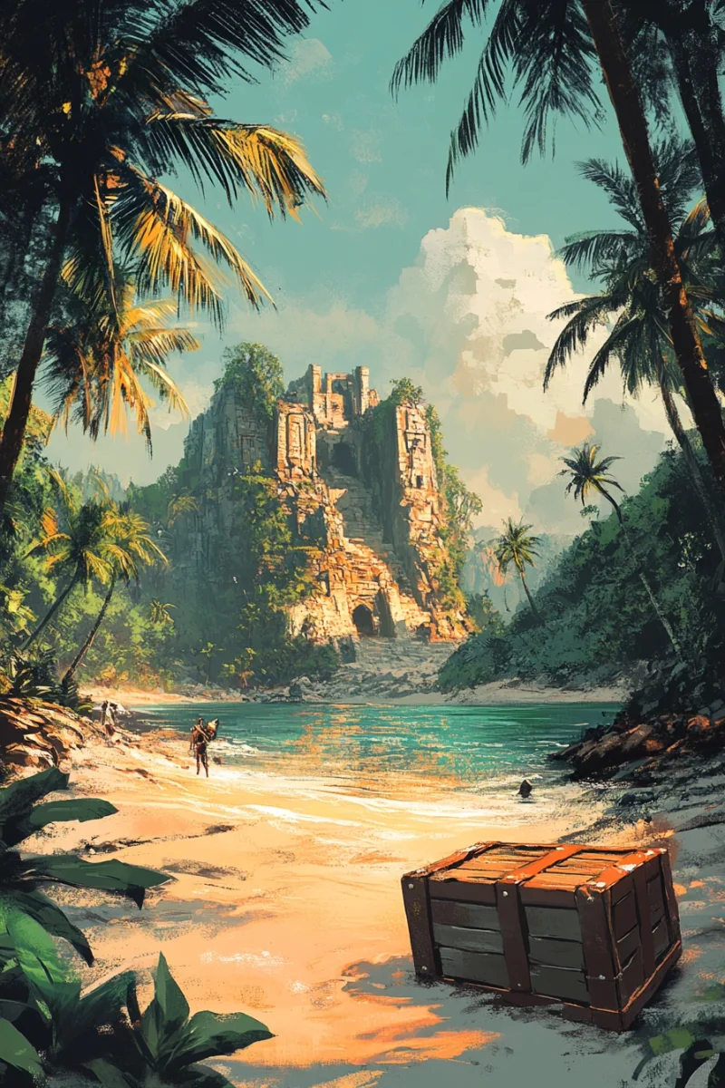 Robinson Crusoe: Schatztruhe