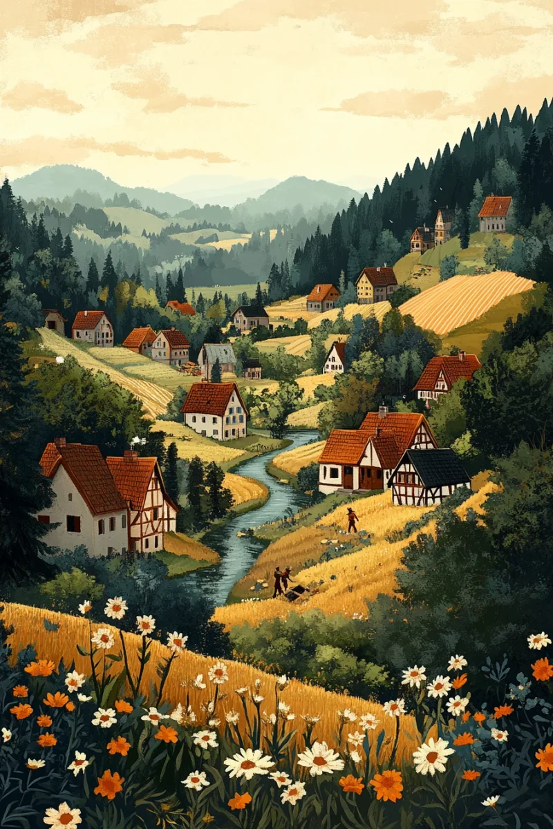 Dorfromantik: Das Brettspiel