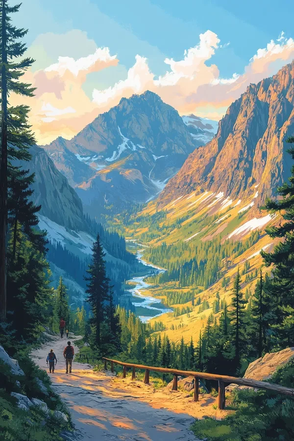 Parks – Würfeln & Wandern