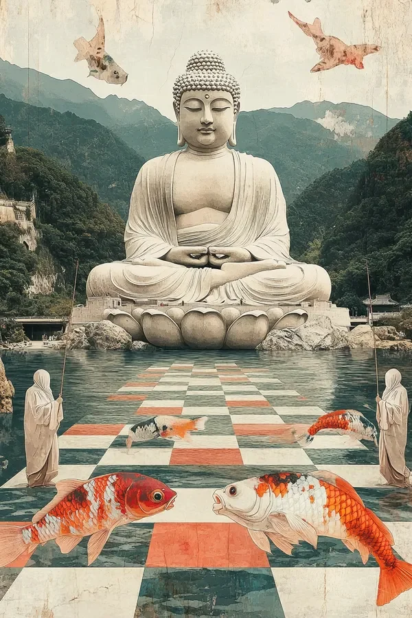 Buddha bei die Fische