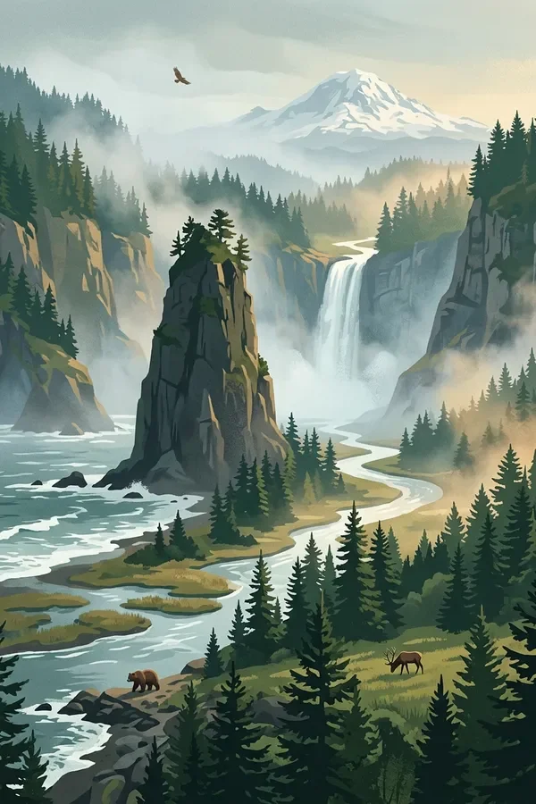 Cascadia Landmarks